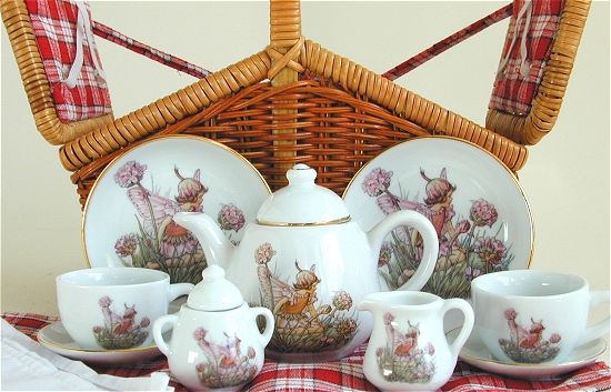 fairy tea set